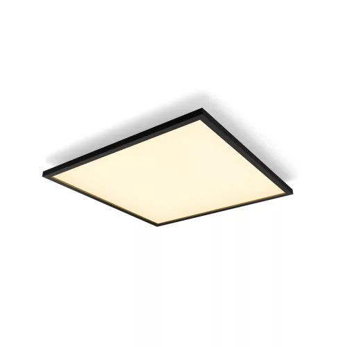 Philips Hue Luz De Plafón Panel Cuadrado Aurelle Negro