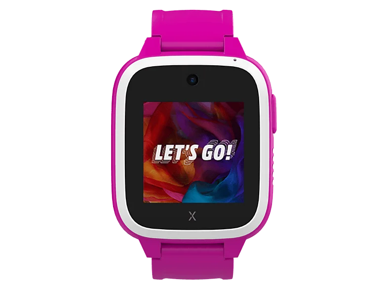 Smartwatch infantil - Xplora Let's Go, Cámara, Llamadas, SOS, GPS, Modo Colegio, Rosa