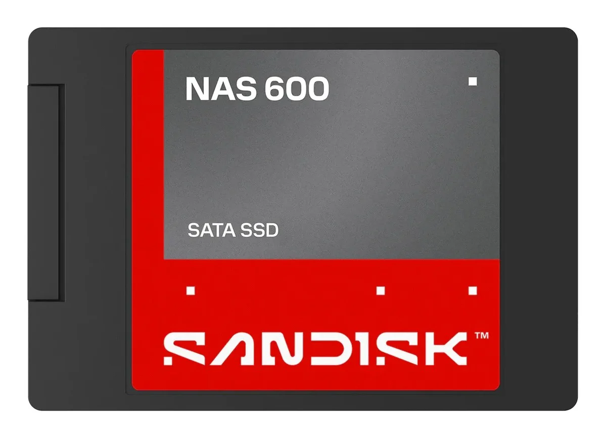 SanDisk NAS 600 2 TB 2.5" Serial ATA III 3D TLC SDSNS2200TAB-000G0