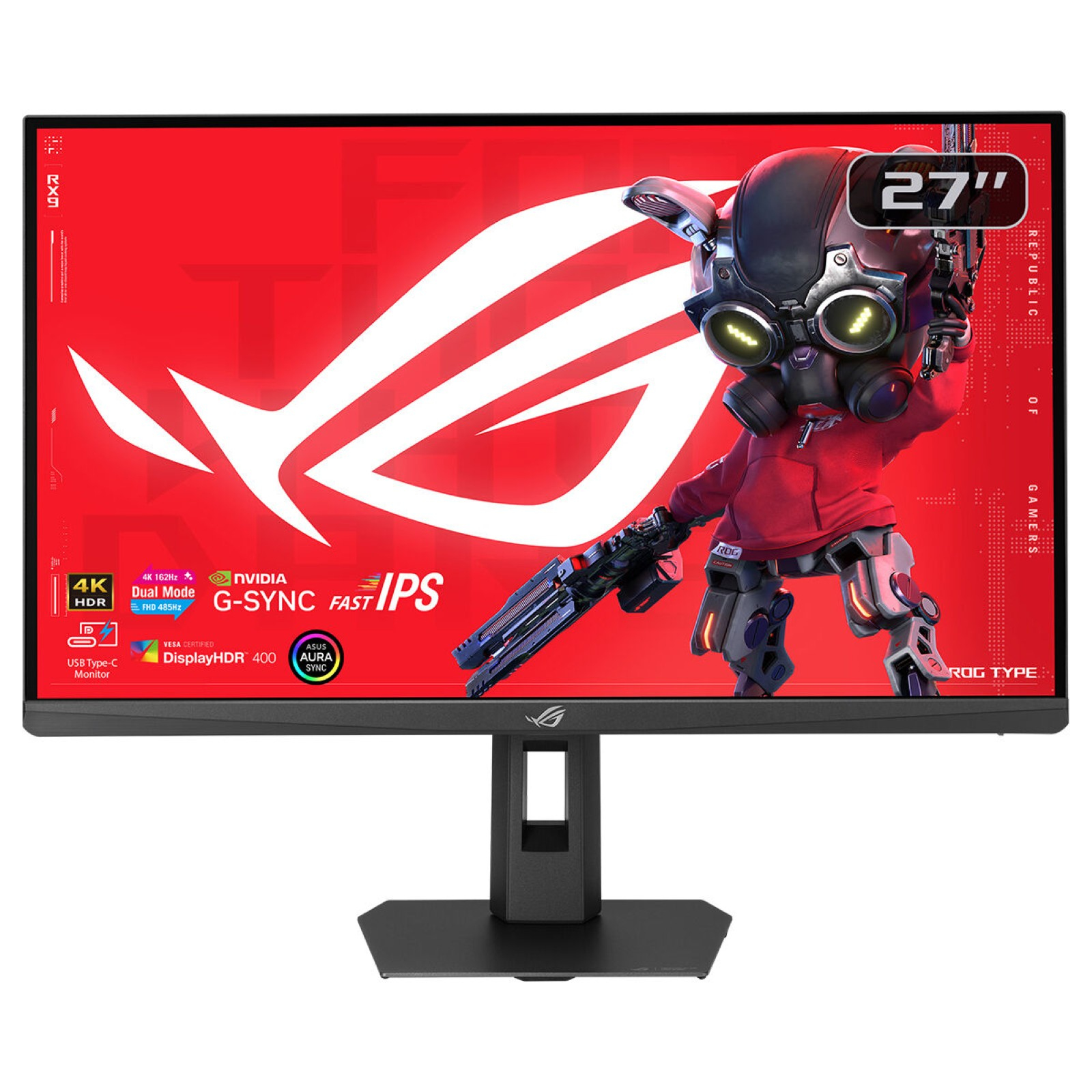 Asus ROG Strix XG27UCG 27" 4K UHD IPS Dual Mode 160/320Hz 1ms HDR FreeSync/G-Sync