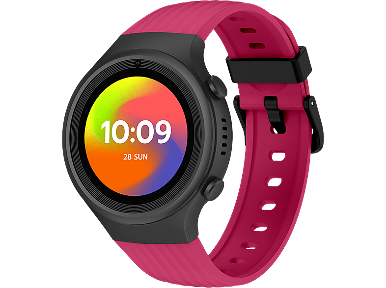 Smartwach infantil - SPC Smartee 4G Junior, 107mm, Silicona, WiFi, Botón SOS, 60h Autonomía, Rosa