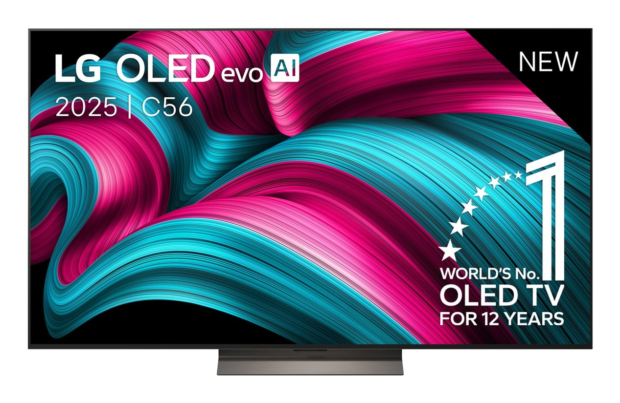 LG - TV OLED evo AI C5 164cm (65") LG OLED65C56LB, Smart TV 4K.