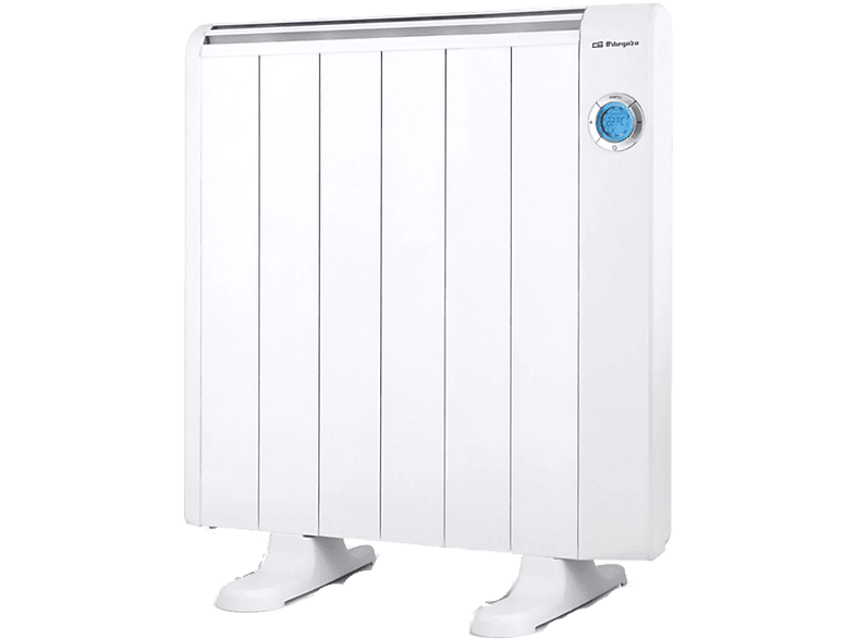 Emisor térmico - Orbegozo RRE 1010, 1000W, 6 elementos, Pies de apoyo, Mando a distancia, Blanco