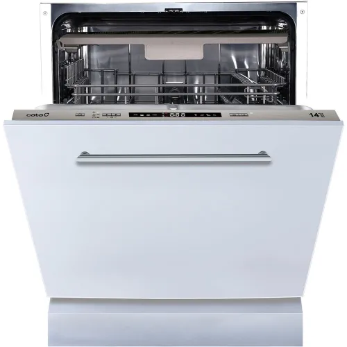 Cata - Lavavajillas integrable Cata 14 Servicios, Bandeja cubiertos, apertura automática, 60 cm - LVI 62014.
