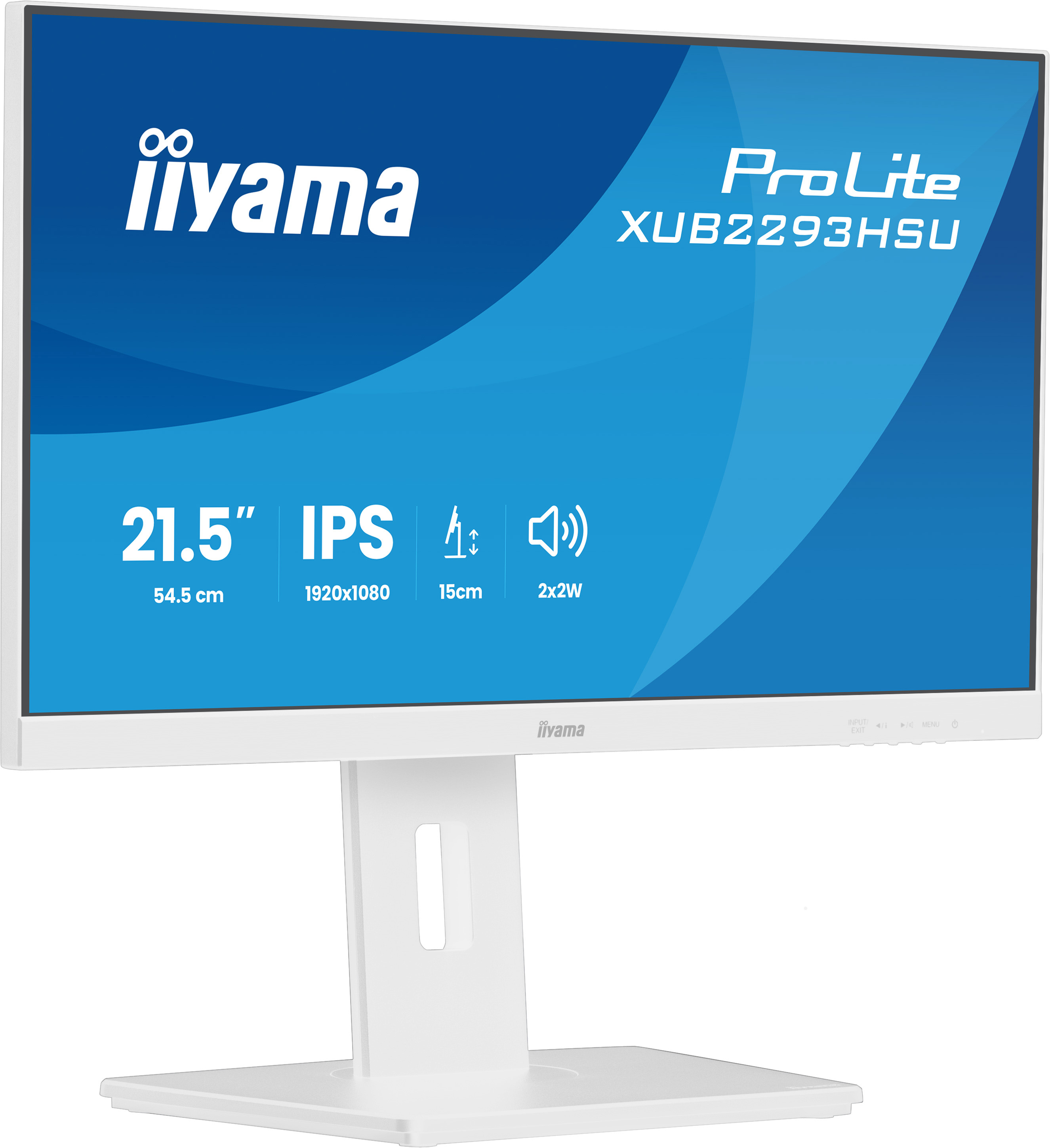 iiyama XUB2293HSU-W7 Monitor ProLite 22" IPS 100Hz HAS XUB2293HSU-W7