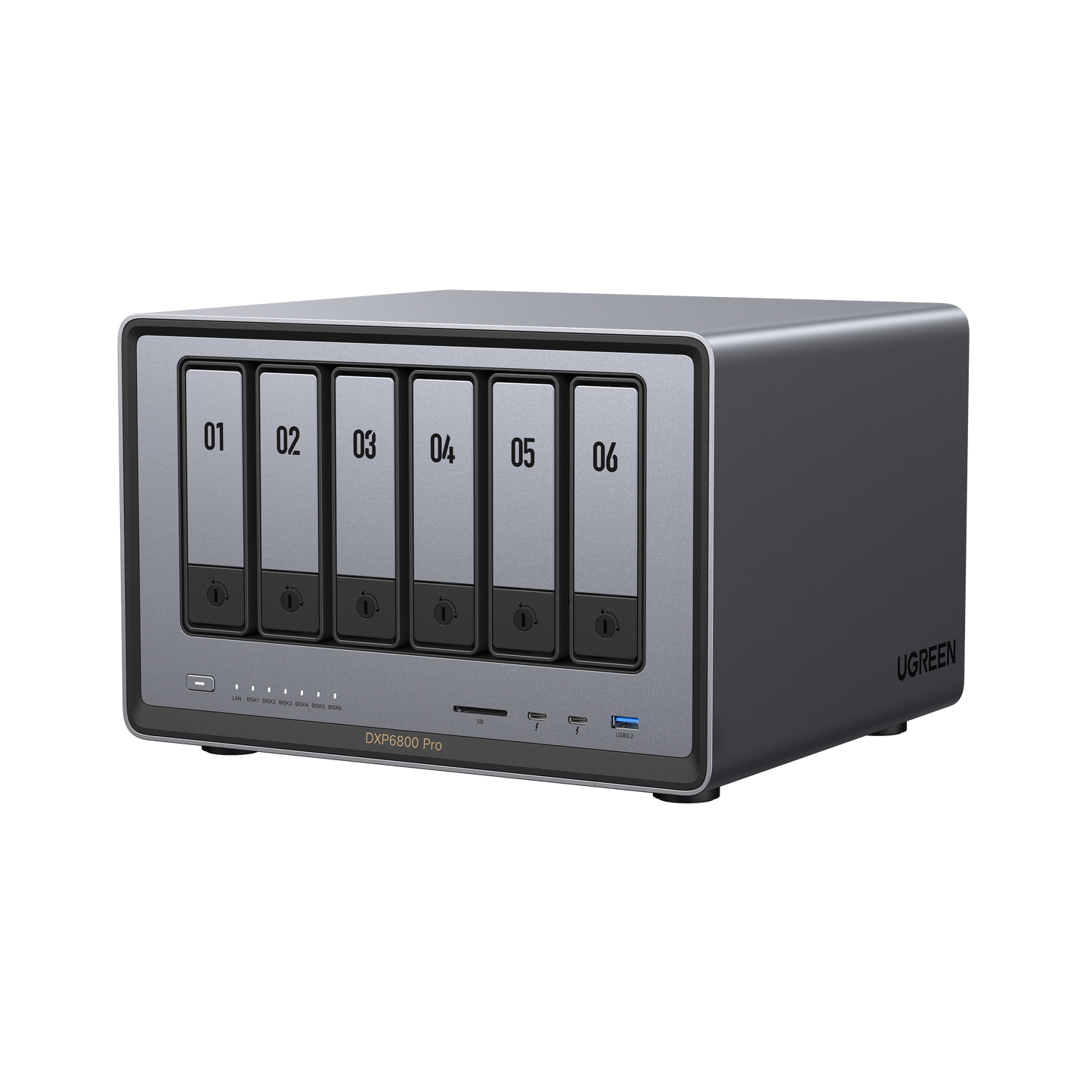 Ugreen NASYNC DXP6800 Pro 6 Bahías Gris