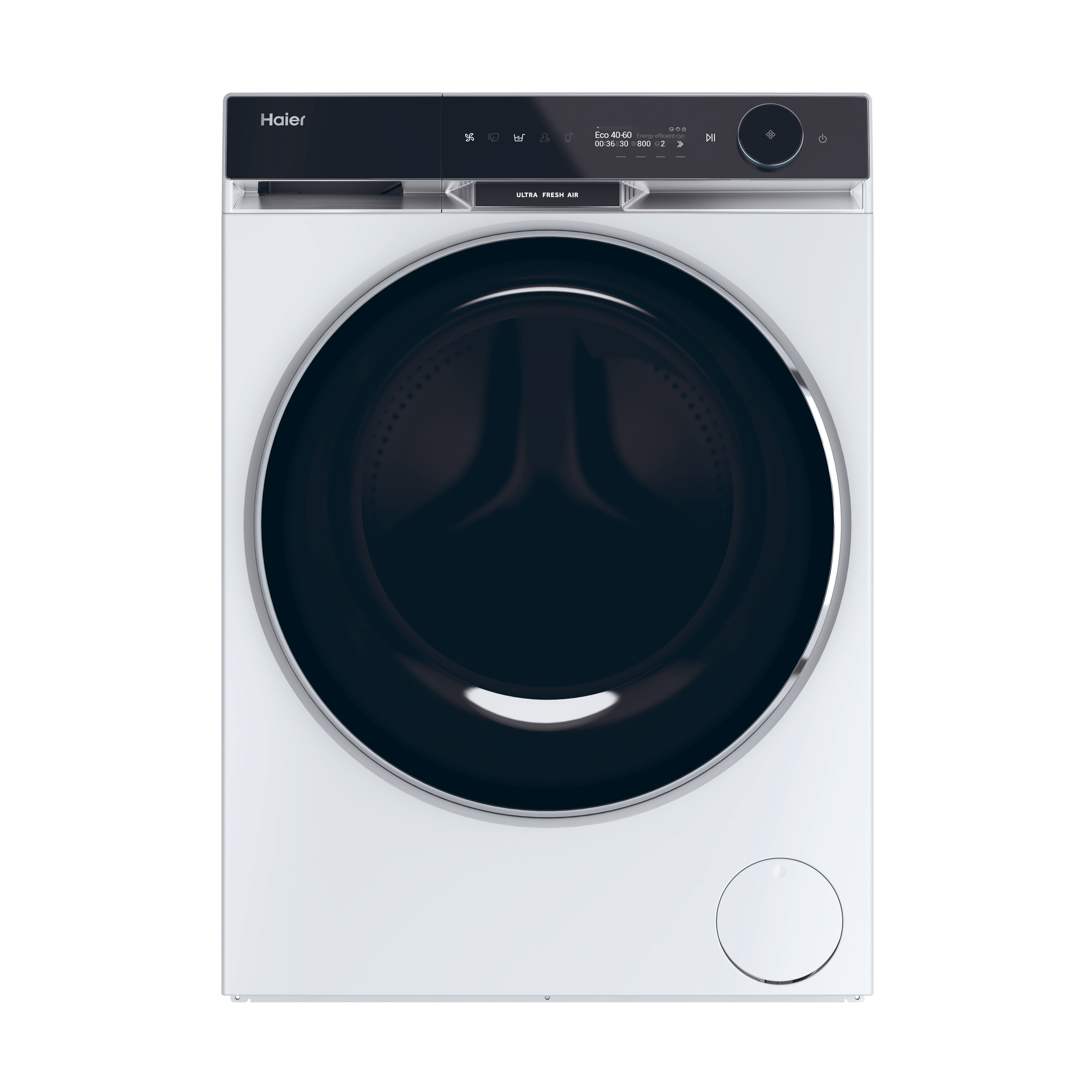 Lavadora Carga Frontal - Haier HW110-BD14397U1S X Series 11, 11Kg, 1400rpm, 16 Programas, Autodosificación, Wi-Fi, Blanco