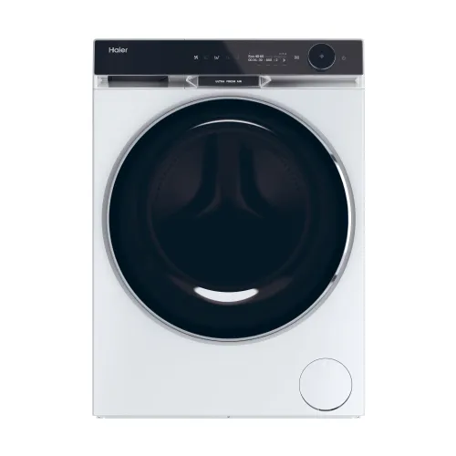Lavadora Carga Frontal - Haier HW110-BD14397U1S X Series 11, 11Kg, 1400rpm, 16 Programas, Autodosificación, Wi-Fi, Blanco