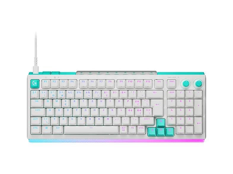 Logitech G512 X 75 ISO-ES RGB Dual Swap Mecánico/Analógico TMR Blanco