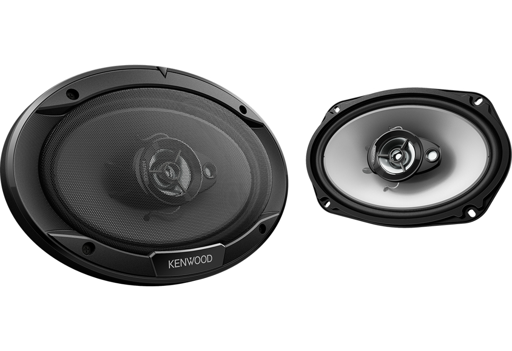 Altavoces de Coche Kenwood 3 vías 45W RMS Negro KFC-S6966