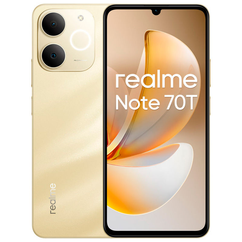 Realme Note 70T 6.7" 4GB 128GB 4G Dorado