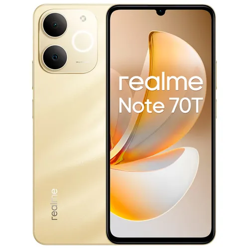 Realme Note 70T 6.7" 4GB 256GB 4G Dorado