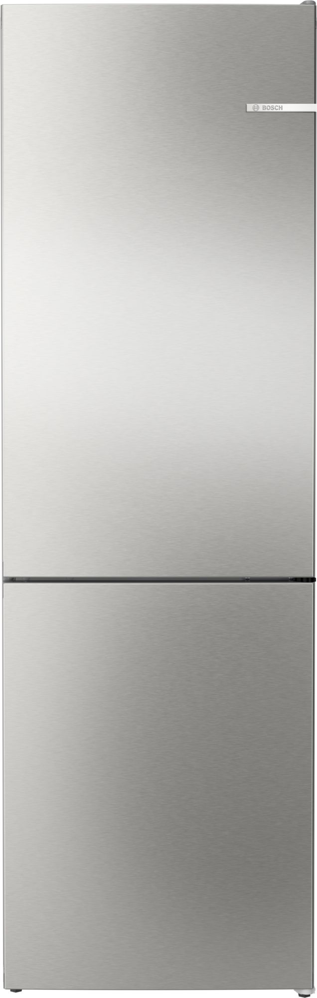 Frigorífico combi - Bosch KGN362ICF, Total No Frost, 186 cm, 321 l, VitaFresh 0º, Acero inoxidable