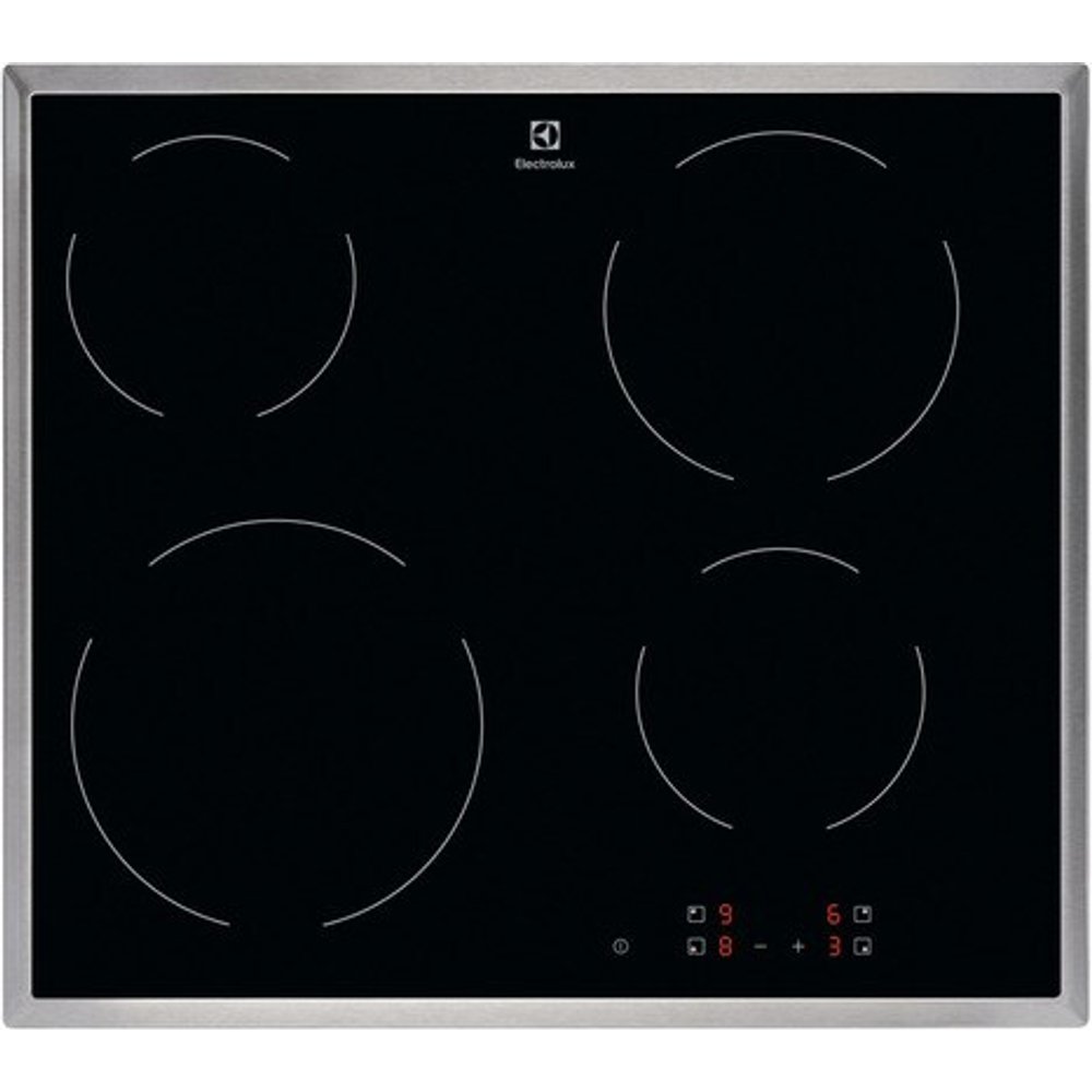 Electrolux - Placa vitrocerámica Electrolux con 4 zonas de cocción - LRR6430M.