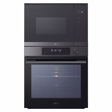Conjunto de horno y microondas Black Glass Edition - WSMG7625BB.SET