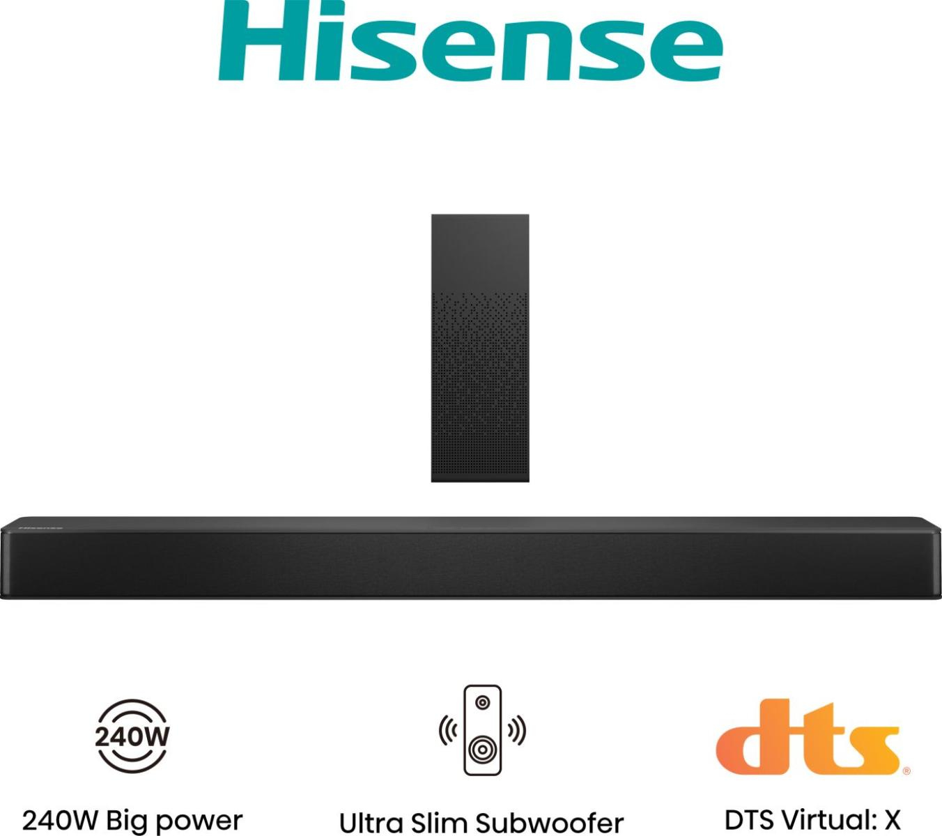 BARRA DE SONIDO HISENSE HS2100