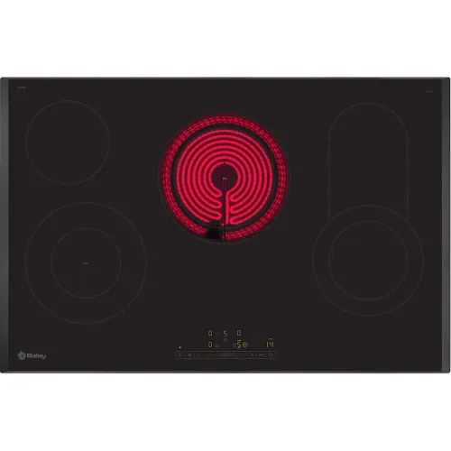 VITROCERAMICA INDEPENDIENTE RADIANTES BALAY 3EB786LQ 4 ZONAS COCCION ANCHO 80 CM