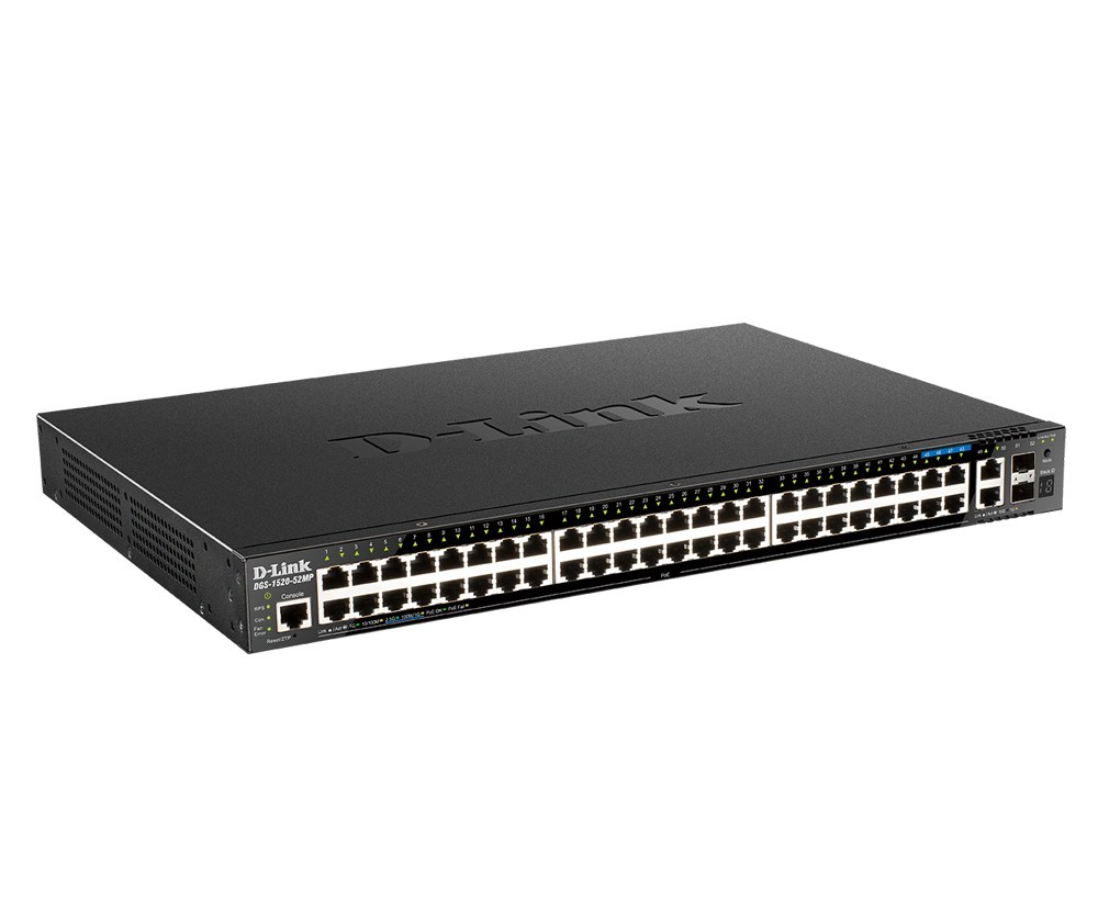 D-Link DGS-1520-52MP/E 44-PORT GIGABIT SMARTPRO SWITCH DGS-1520-52MP/E