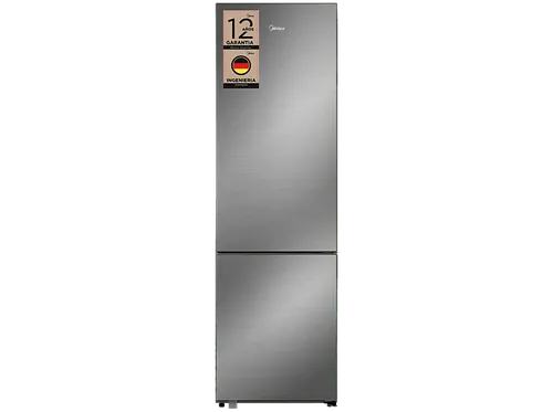 Frigorífico Combi - Midea Space Master MDRB600MME46, Capacidad Extra 443L, Total No Frost, 201 cm altura, Cajón 0º, Inox
