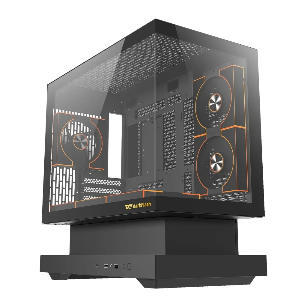 Caja PC Darkflash F1 Cristal Templado ATX/M-ATX/ITX Negro