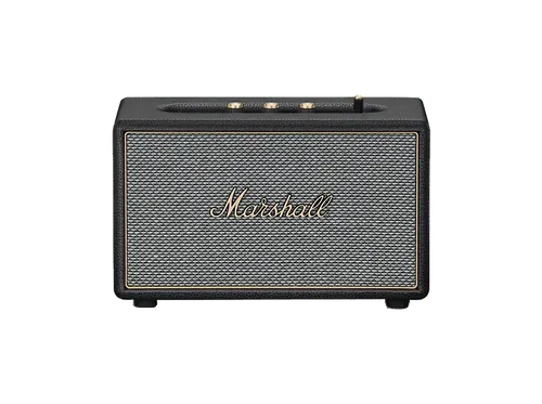 Altavoz estéreo - Marshall Acton IV, 110 W, 1 woofer clase D de 60W y 2 tweeters 25W, BT, AUX RCA, Negro