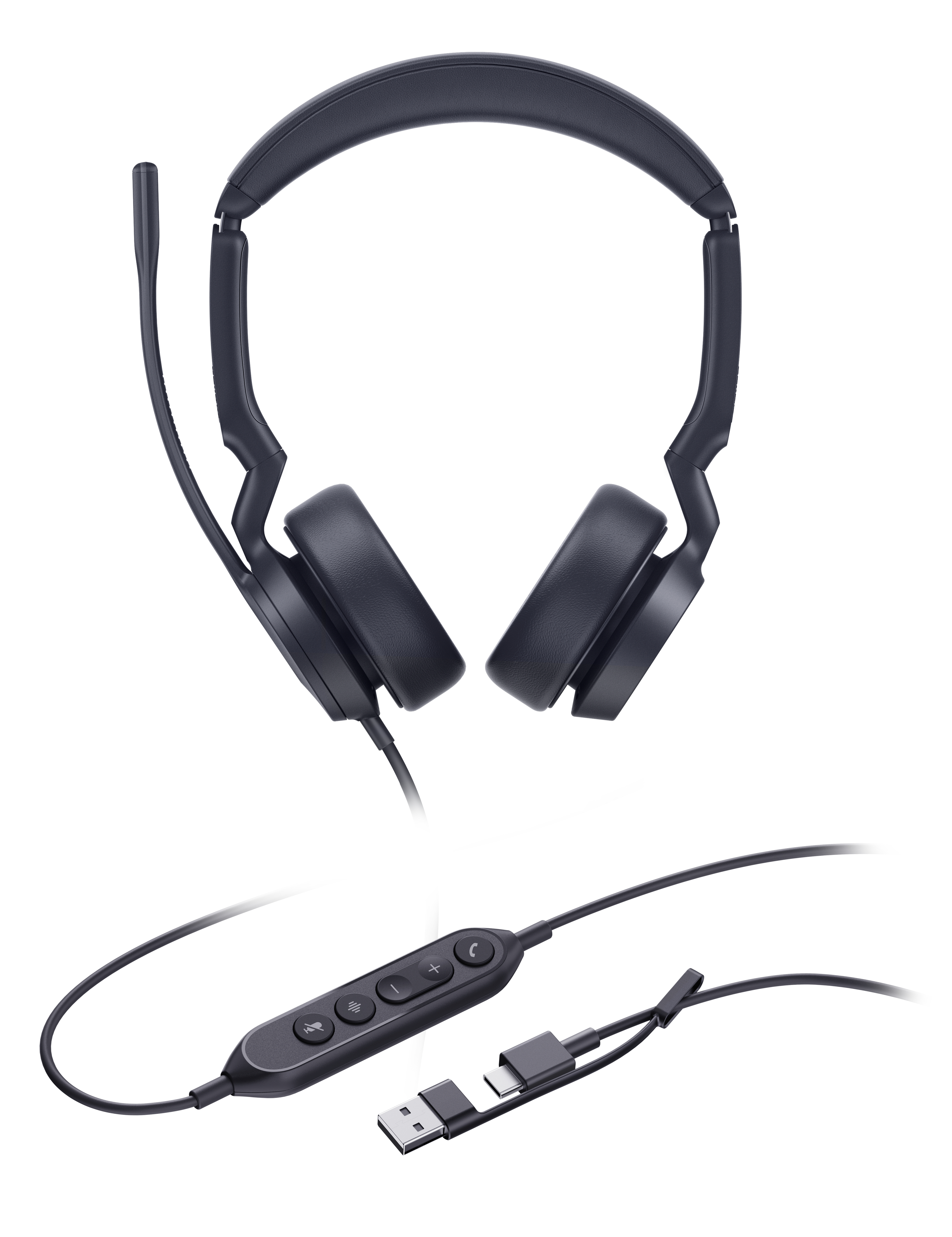 Yealink UH44 Dual UC USB-C/A Auriculares Alámbrico Diadema 1308187