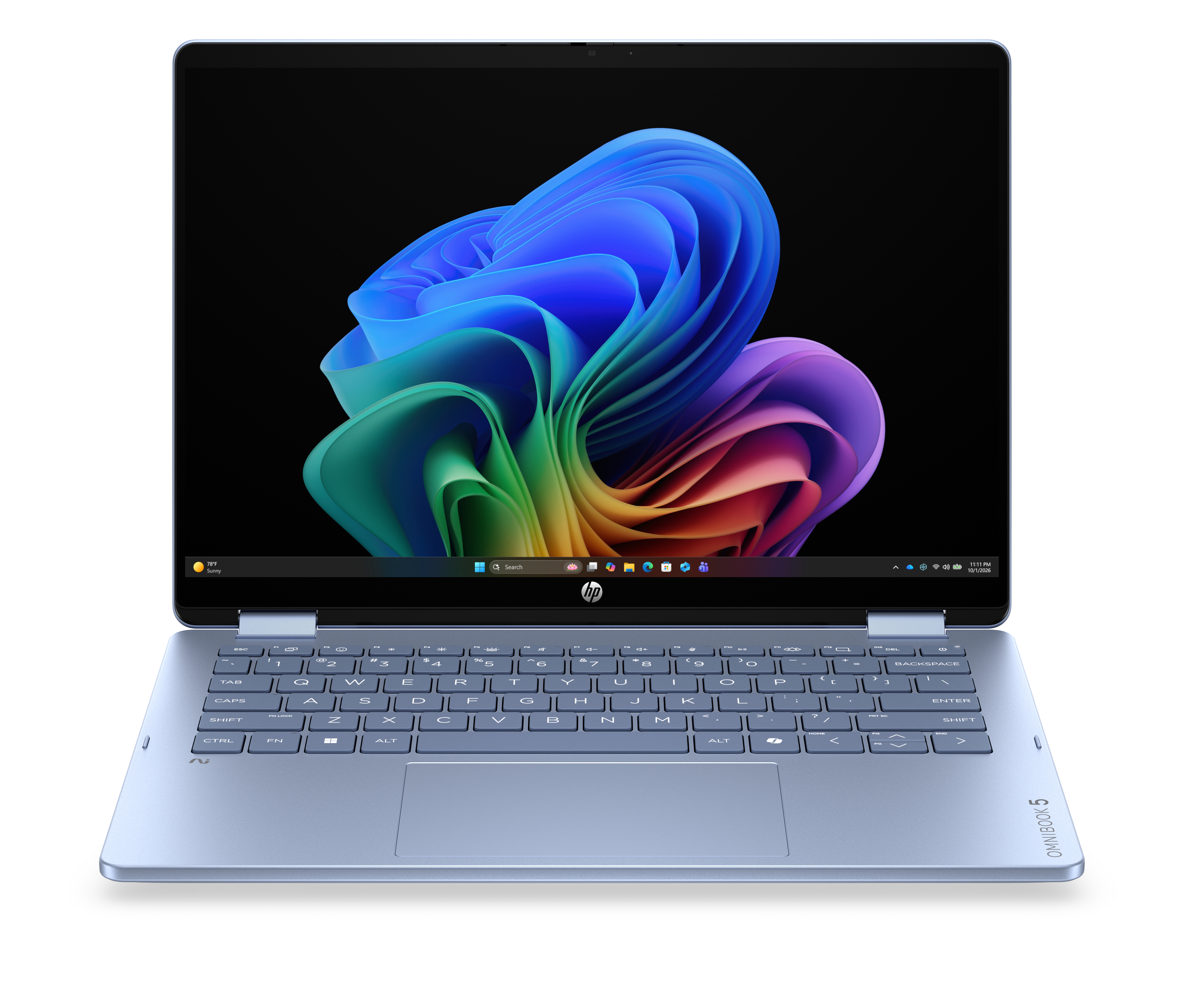 Convertible 2 en 1 - HP OmniBook 5 Flip Next Gen AI 14-km0001nsx Copilot+PC, 2K, Intel® Core™ Ultra 9 386H,50TOPS, 32GB RAM,1TB SSD,W11H, Sin cargador