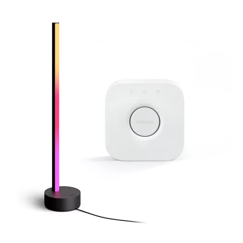 Philips Hue Pack: Lampara De Mesa Signe Gradient + Bridge