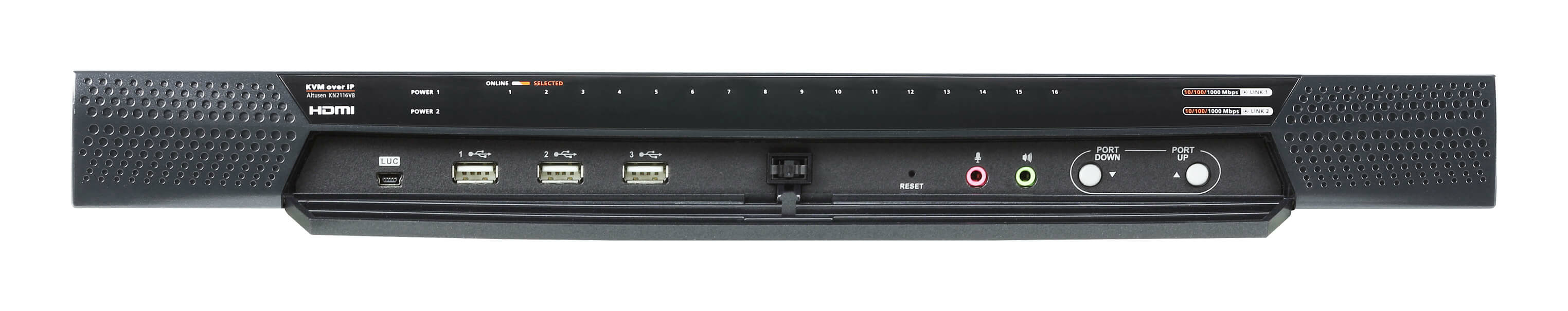 ATEN KN2116VB-AX-U interruptor KVM Negro KN2116VB-AX-G