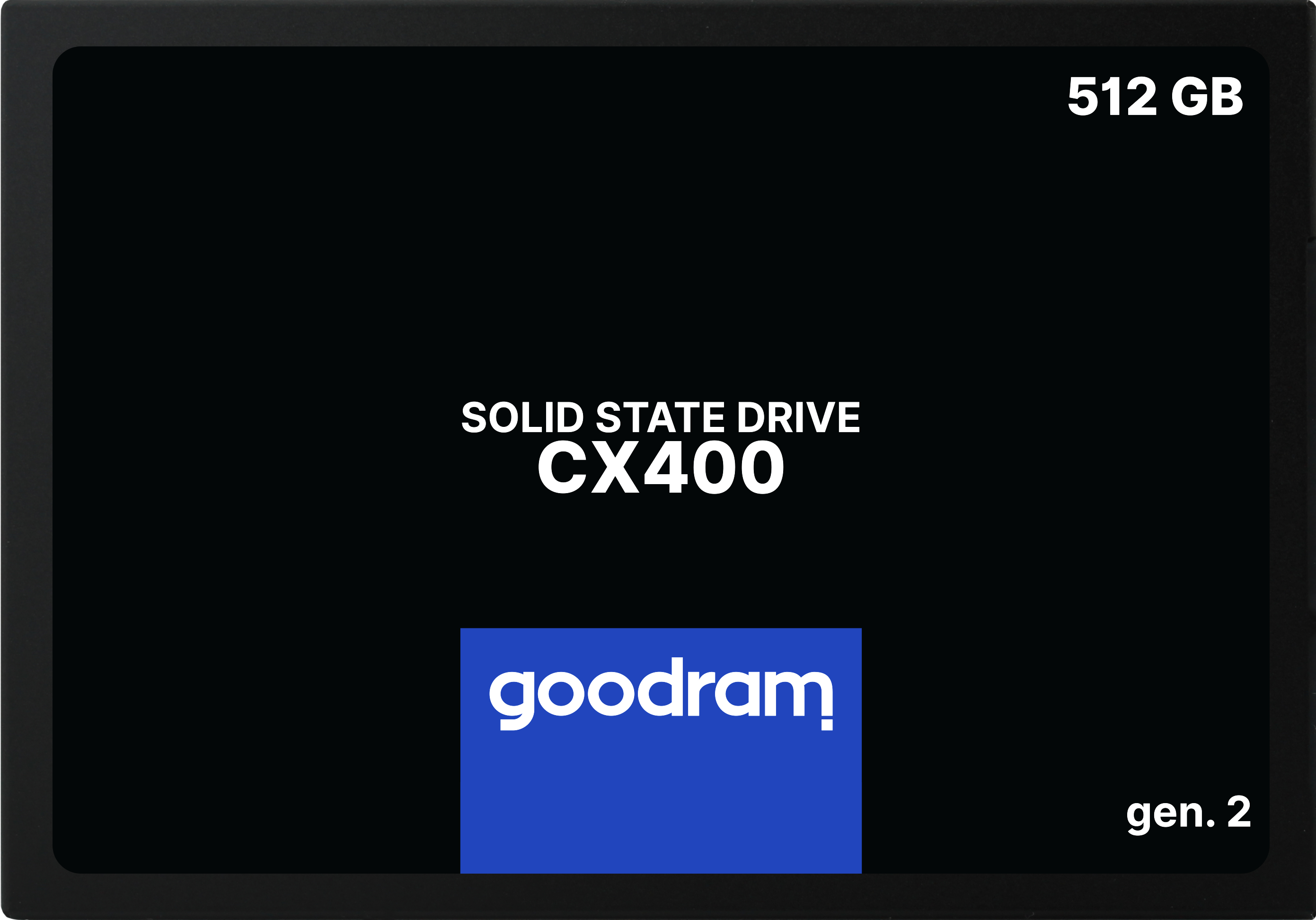 Goodram CX400 gen.2 512 GB 2.5" Serial ATA III 3D SSDPR-CX400-512-G2