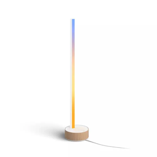 Philips Hue White & Color Ambiance Lámpara De Mesa Gradient Signe Oak