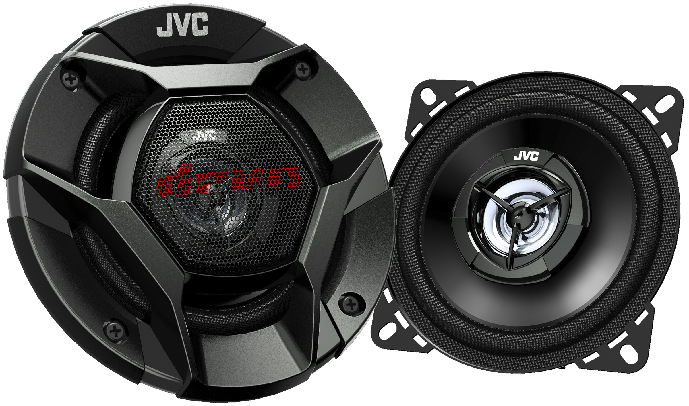 Altavoces para coche JVC DRVN 2 vías coaxiales 35W RMS Negro CS-DR420