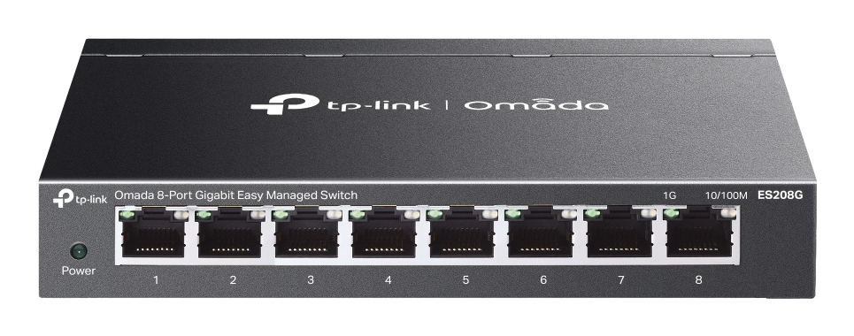 TP-Link ES208G Switch 8xGbE Acero Desktop