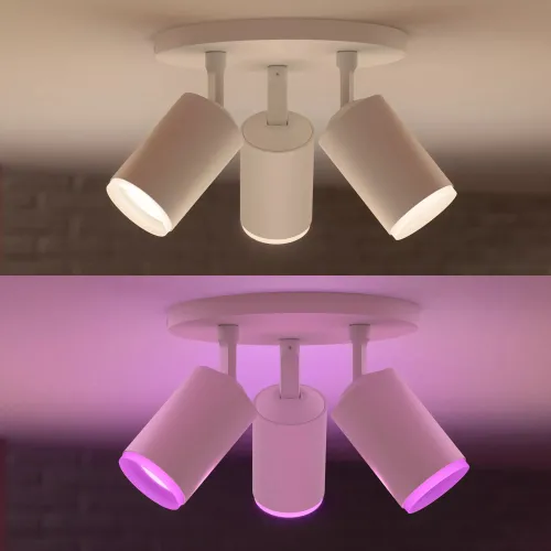 Philips Hue White & Color Ambiance Foco De Tres Luces Fugato: imagen 3
