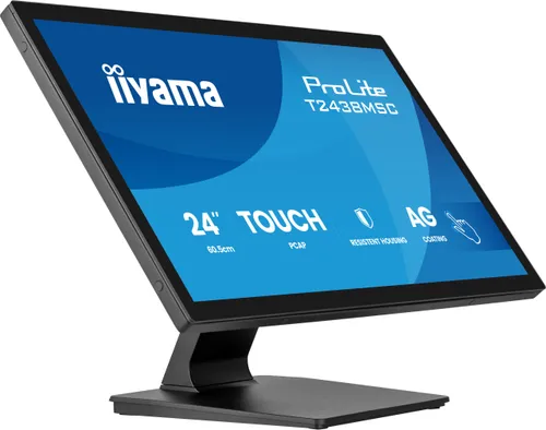 iiyama T2438MSC-B2 Monitor Táctil ProLite de 24" IPS FHD T2438MSC-B2