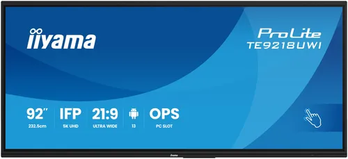 iiyama TE9218UWI-B1AG pantalla de señalización Panel TE9218UWI-B1AG
