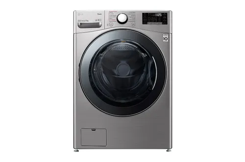 Lavadora carga frontal - LG F1P1CY2T, Serie XXL, 17 kg, 1100rpm, TurboWash™ con Jet Spray, Inox