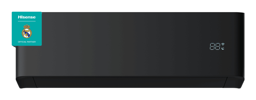 Aire acondicionado Split 1 x - Hisense Uni Pure HB35, 3000 fg/h, Wi-Fi, Filtro Hi Nano, IA Smart, Negro