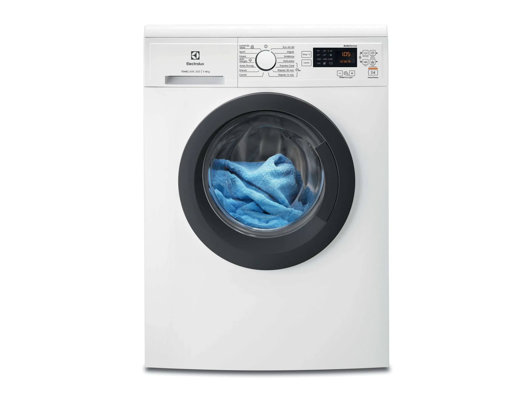 Electrolux Lavadora de libre instalación Serie 500 TimeCare de 8.0 kg EA2F6821CF