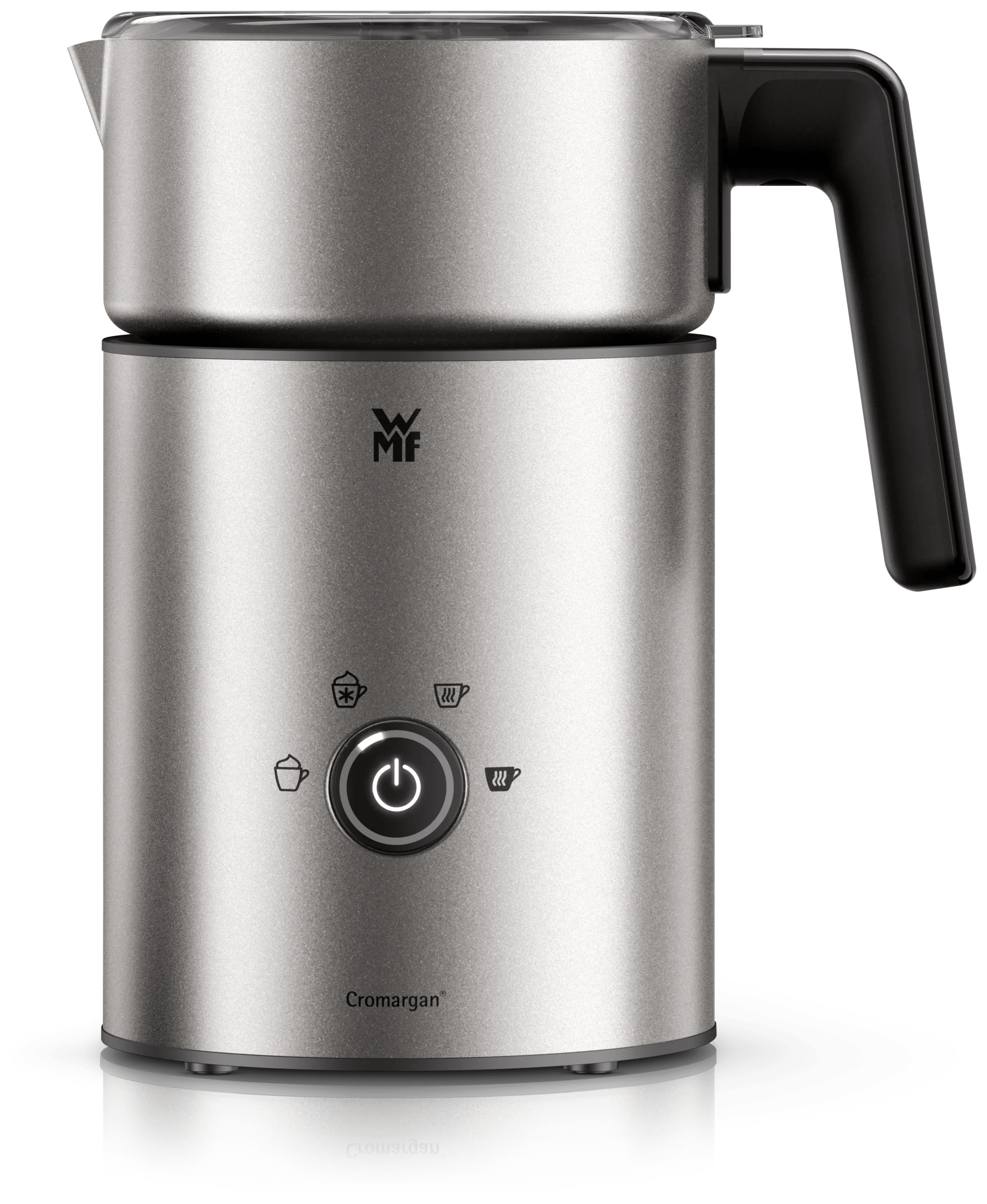 Espumador de leche Lono Silk Milk & Choc, 650 W, acero inoxidable Cromargan WMF