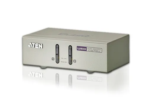 Aten CS72U-AT 2-Port USB VGA/Audio Conmutador KVM CS72U-AT