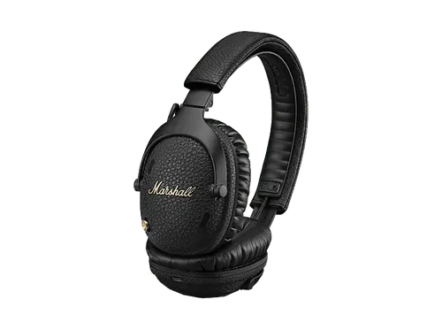 Auriculares inalámbricos - Marshall Monitor III A.N.C., Circumaurales, Bluetooth 5.3, Cancelación de ruido, 100h Autonomía, Plegables, Negro