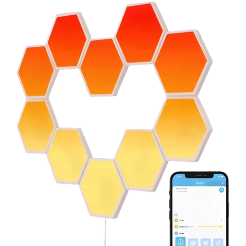 Govee H6061 Glide Hexa Light RGBIC Wifi Bluetooth - Panel de luz inteligente