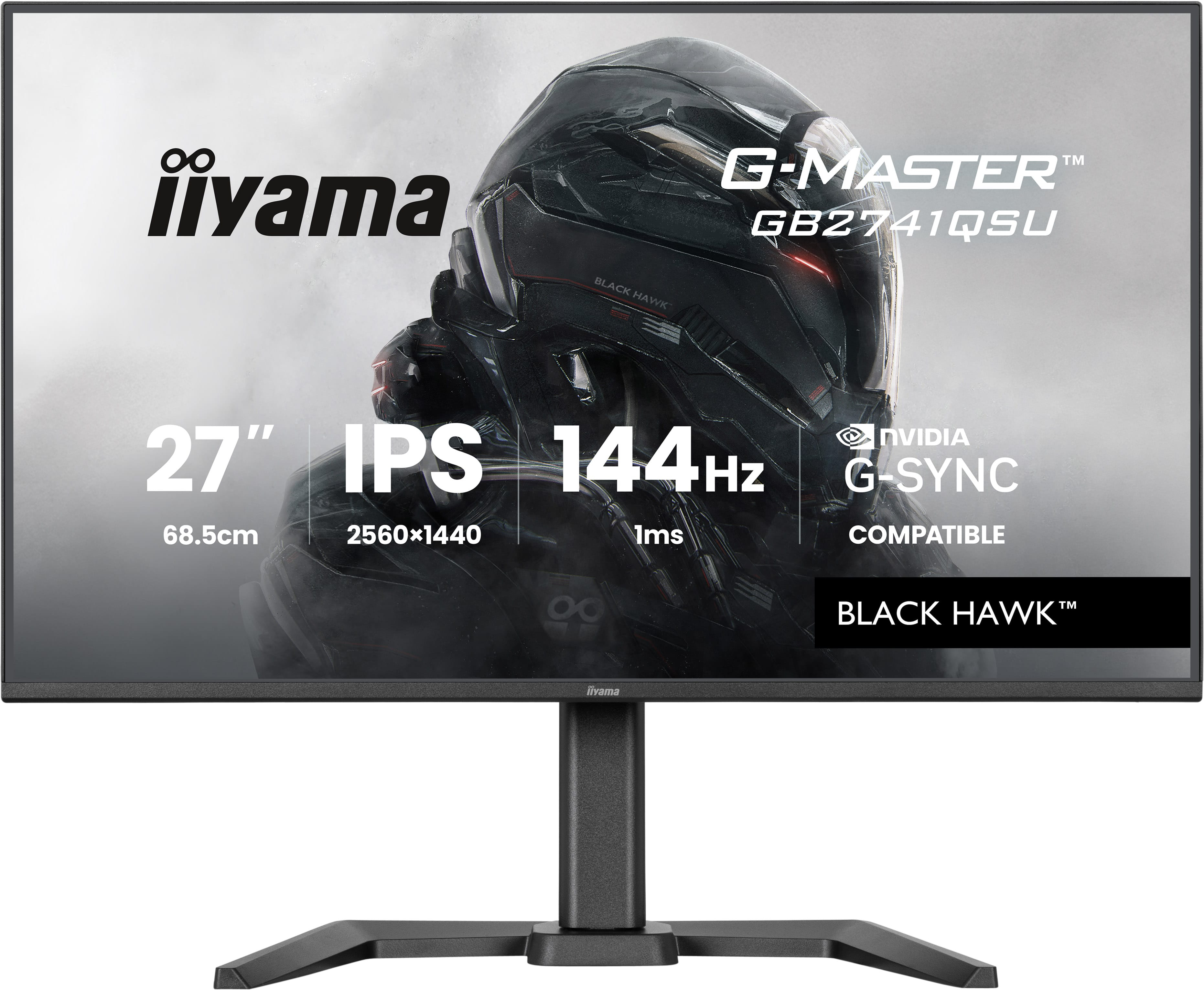 iiyama G-MASTER GB2741QSU-B1 pantalla para PC 68,6 cm GB2741QSU-B1