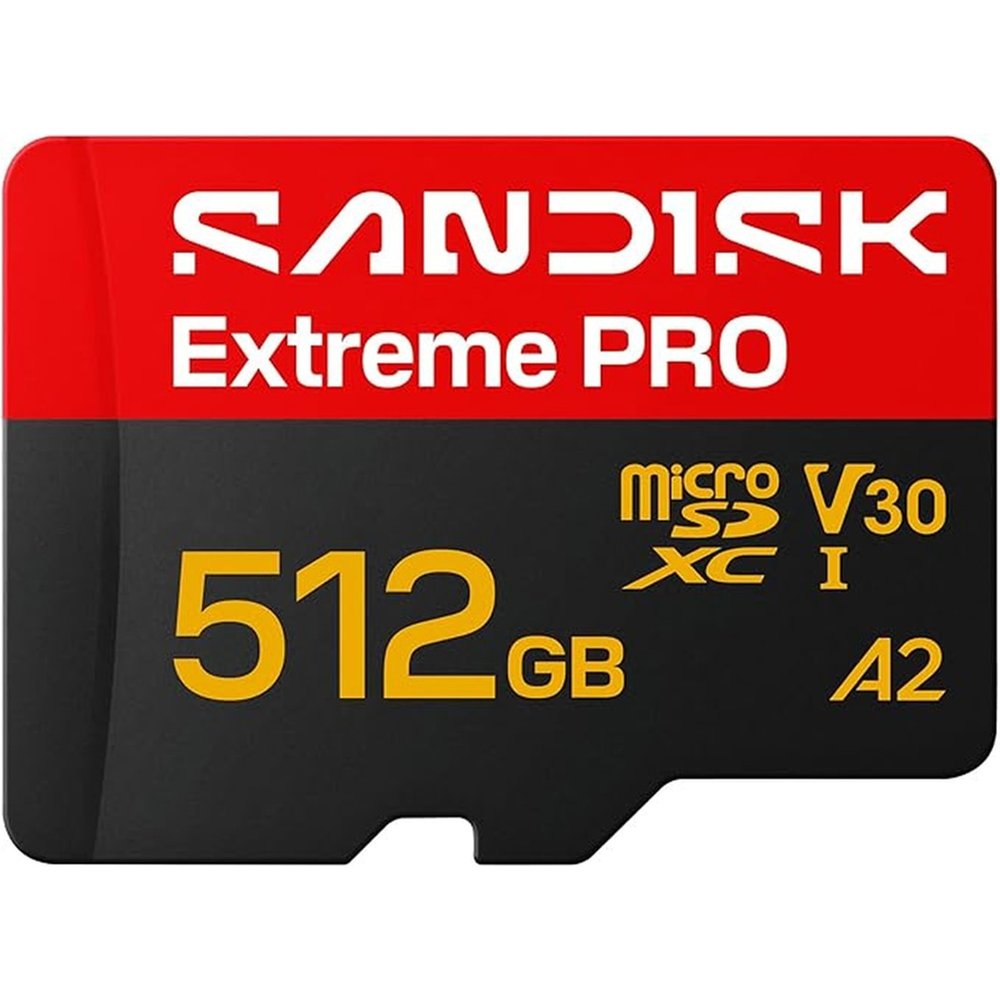 Sandisk - Tarjeta de memoria MicroSDXC Sandisk Extreme PRO 512GB.
