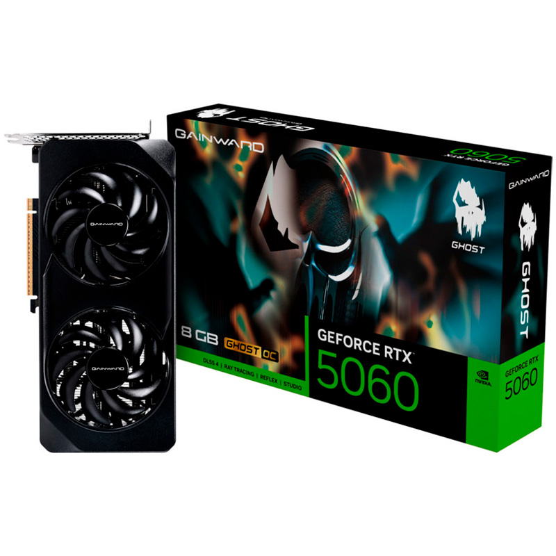 Gainward GeForce RTX 5060 Ghost OC 8GB GDDR7 DLSS4