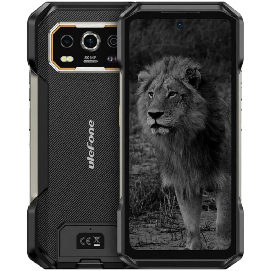 Ulefone Armor 27T Plus 12GB/256GB Negro Rugged con cámara térmica IP68/IP69K 6,78 pulgadas IPS 120Hz 64MP 33W NFC