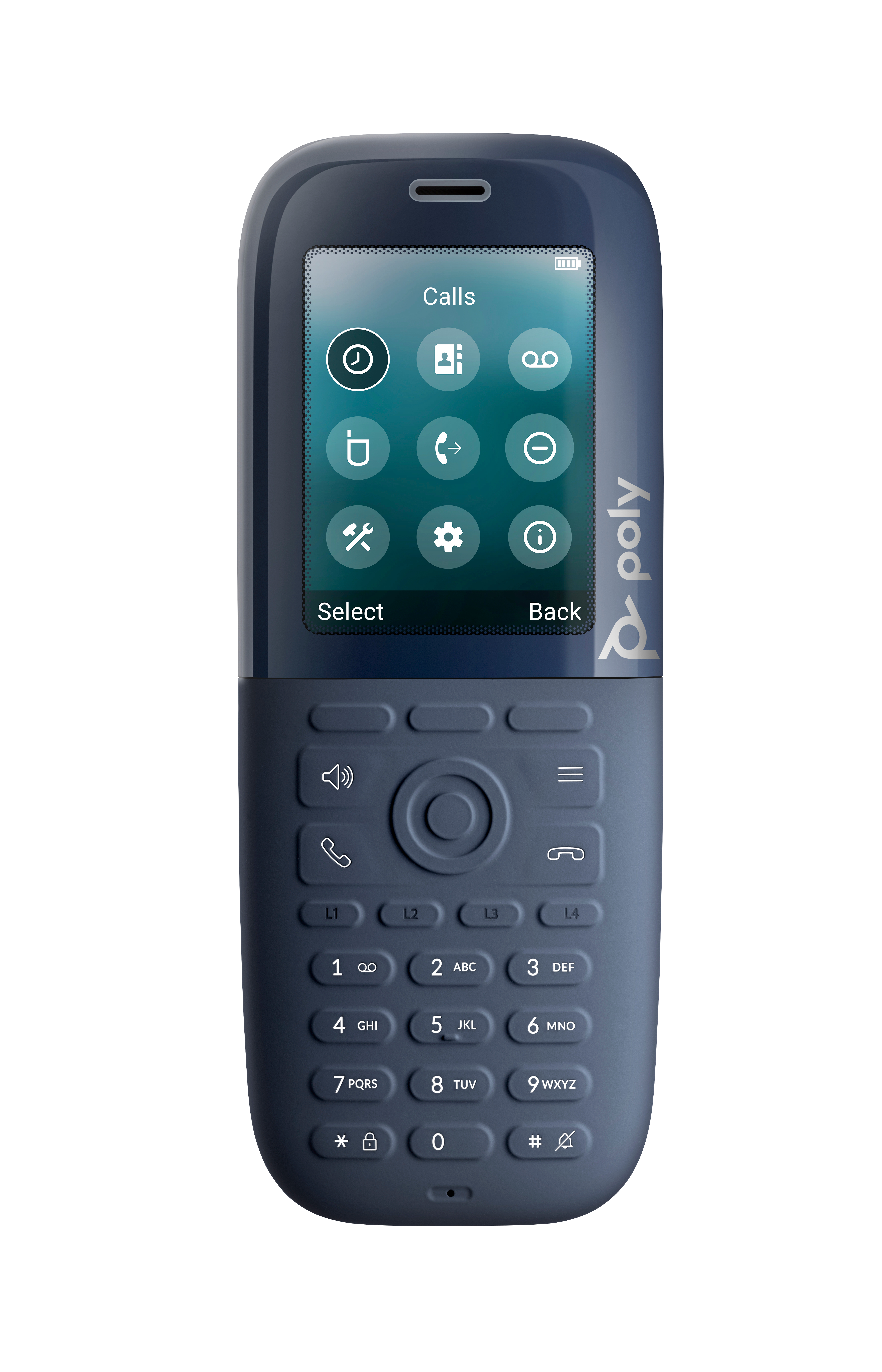 HP Poly Rove 30 DECT Phone Handset teléfono IP Negro TFT 84H76AA#ABU
