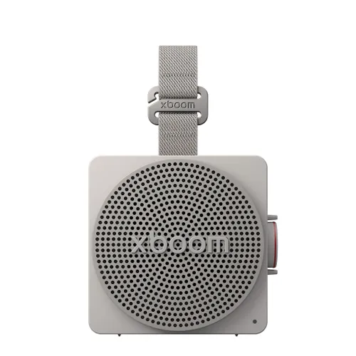 Altavoz inalámbrico - LG XBOOM Mini, 5 W, Bluetooth, Autonomía 10 h, Resistencia agua IP67, Conexión Auracast, Gris