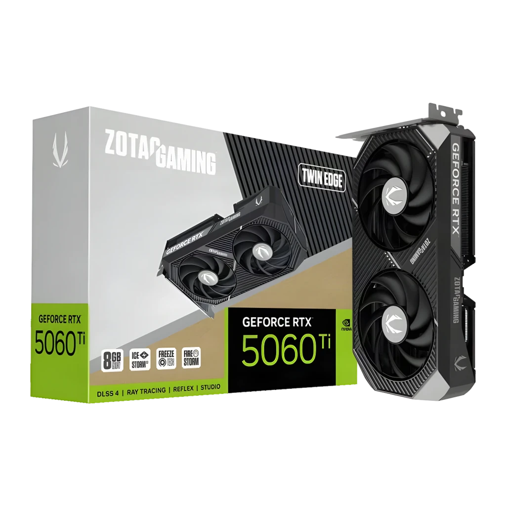 Zotac Gaming GeForce RTX 5060 Ti TWIN EDGE 8GB GDDR7 DLSS4